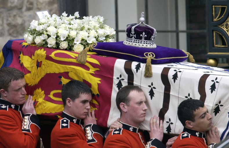 Queen Elizabeth The Queen Mother Funeral