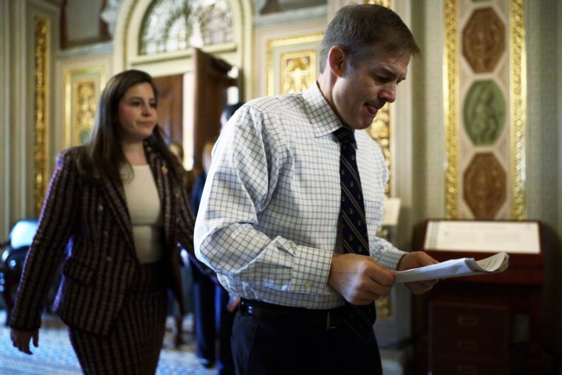 Rep. Jim Jordan and Rep. Elise Stefanik
