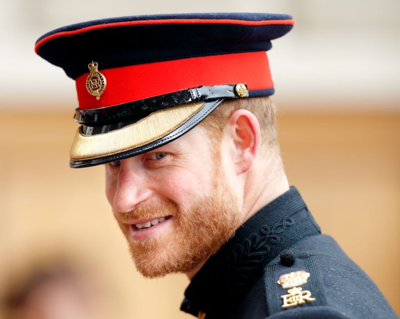 Prince Harry in Military Uniform Founder's Day