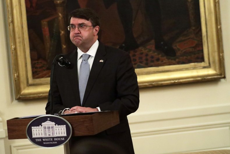 robert, wilkie, veterans, affairs, white, house