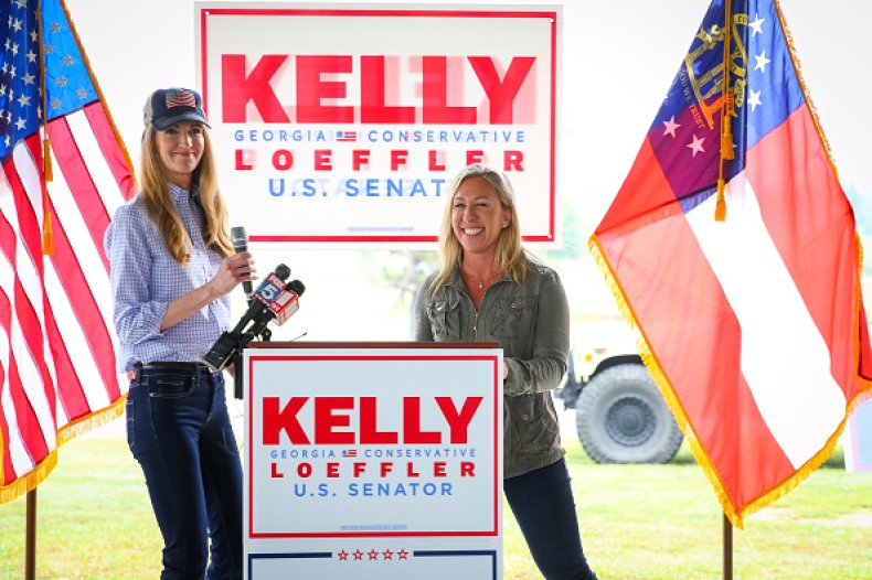 Kelly Loeffler Marjoie Greene