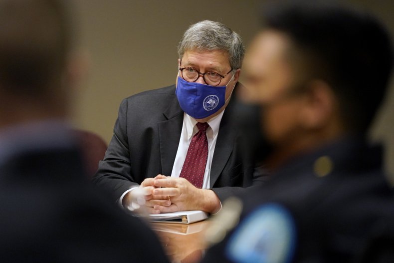 Attorney General William Bar Leads Law Enforcement