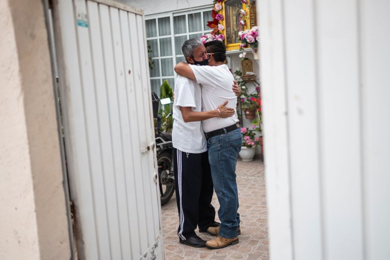 Men Embrace