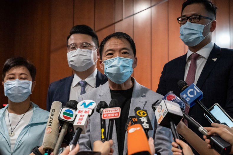 Disqualified Hong Kong Pro-Democracy Lawmakers