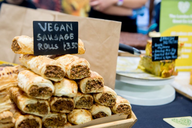 Vegan sausage rolls Plant Powered Expo 2020