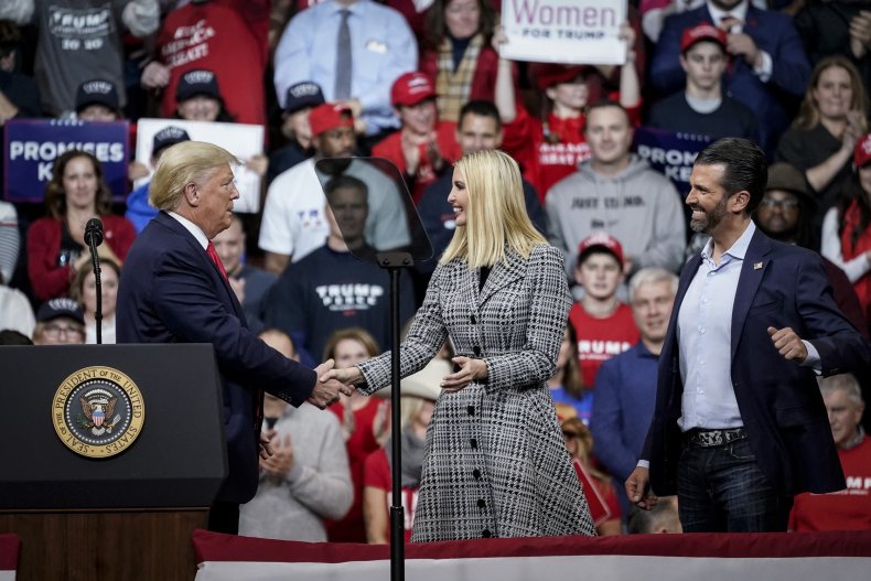 trump ivanka don jr