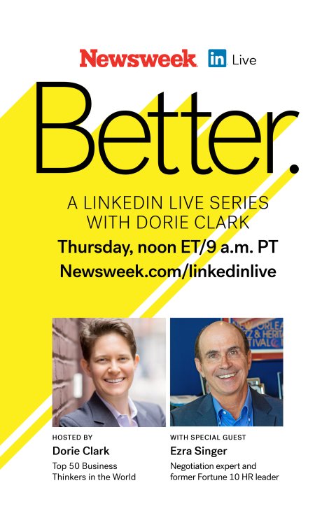 Better. Banner Dorie Clark, Ezra Singer
