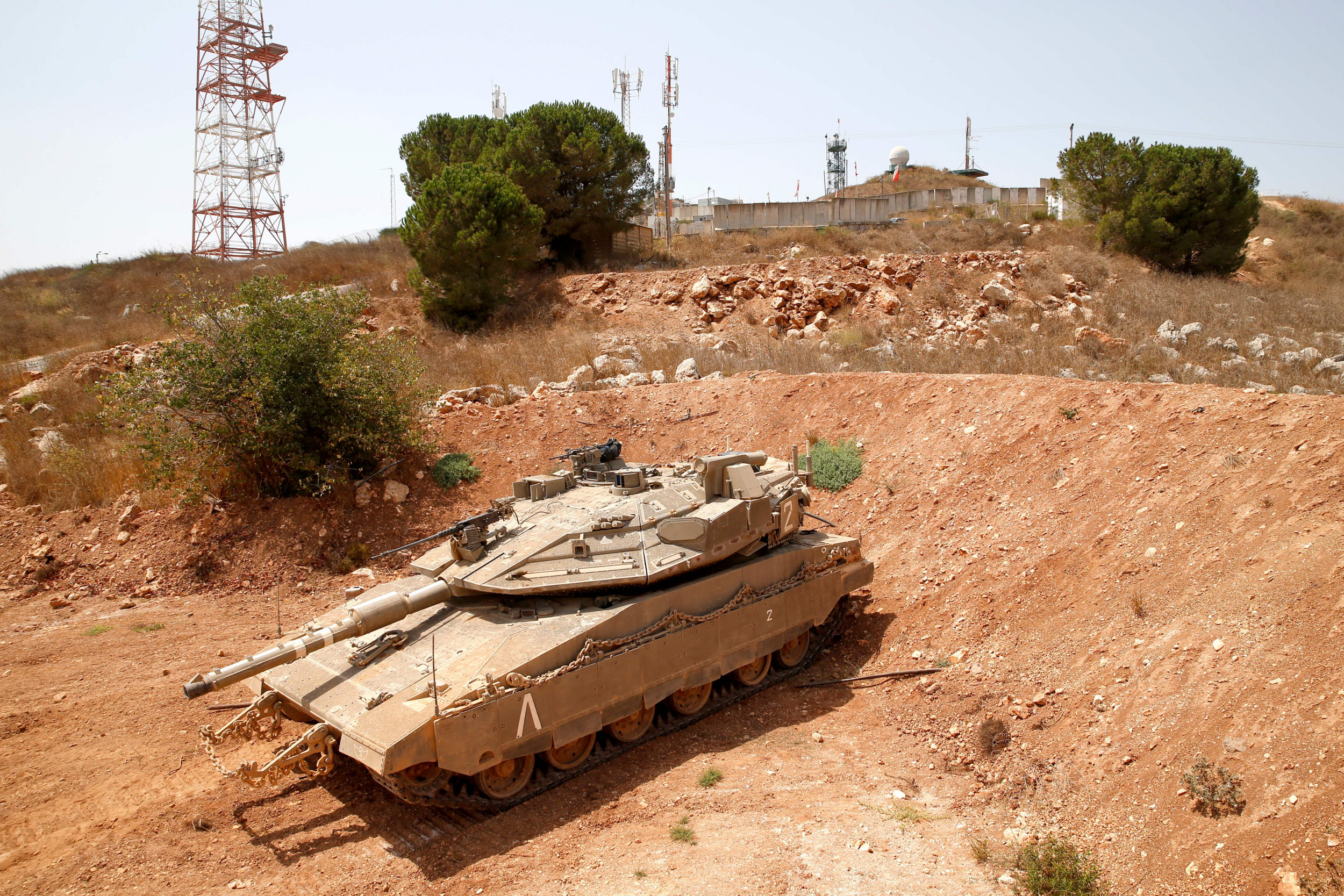 tank battle israel syria