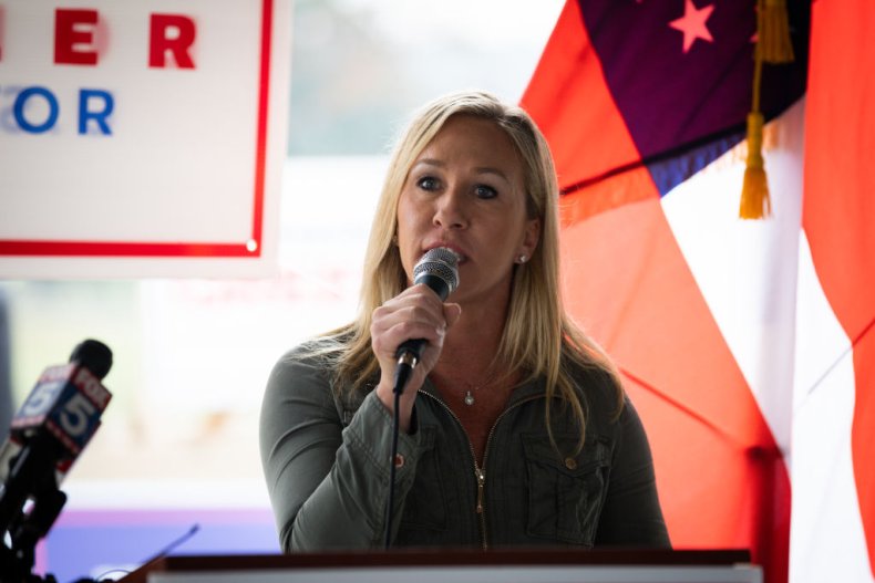 Georgia Republican House Candidate Marjorie Taylor Greene