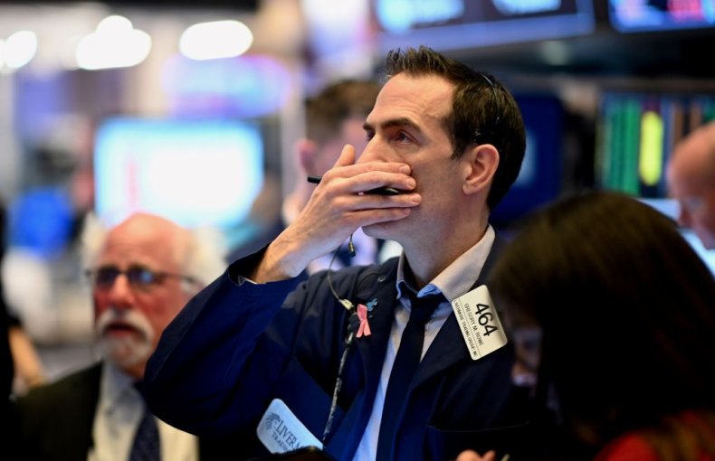 Trader at the NYSE