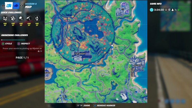 fortnite upstate new york semi 2 map