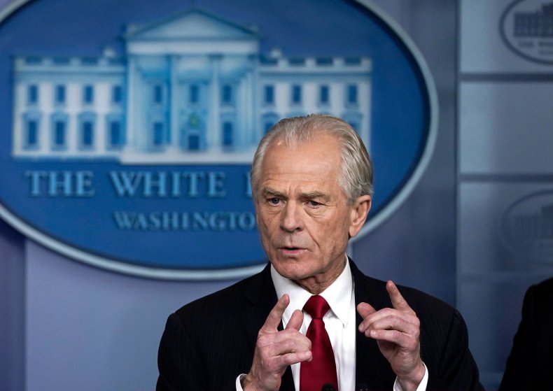 peter navarro white house briefing march 2020