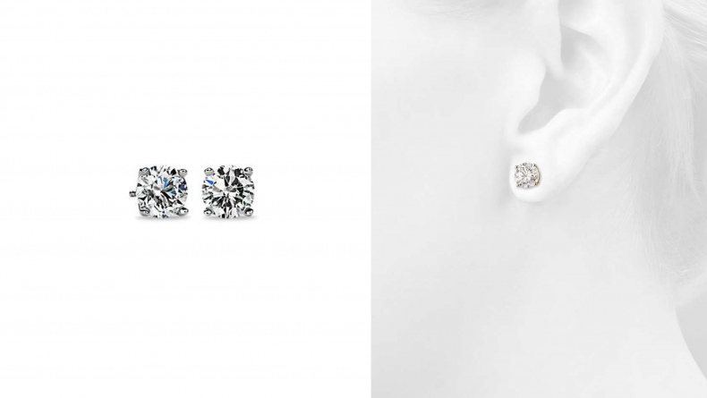 Diamond Stud Earrings