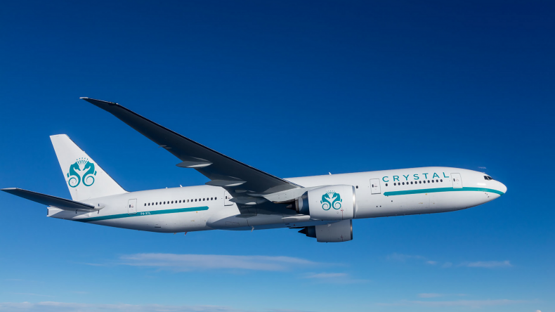 Crystal Cruises Plane