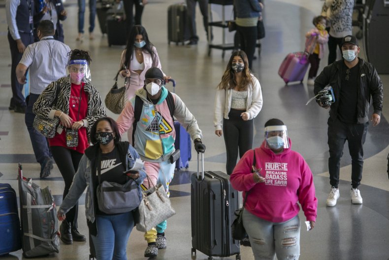 LAX Los Angeles airport Thanksgiving travel 2020