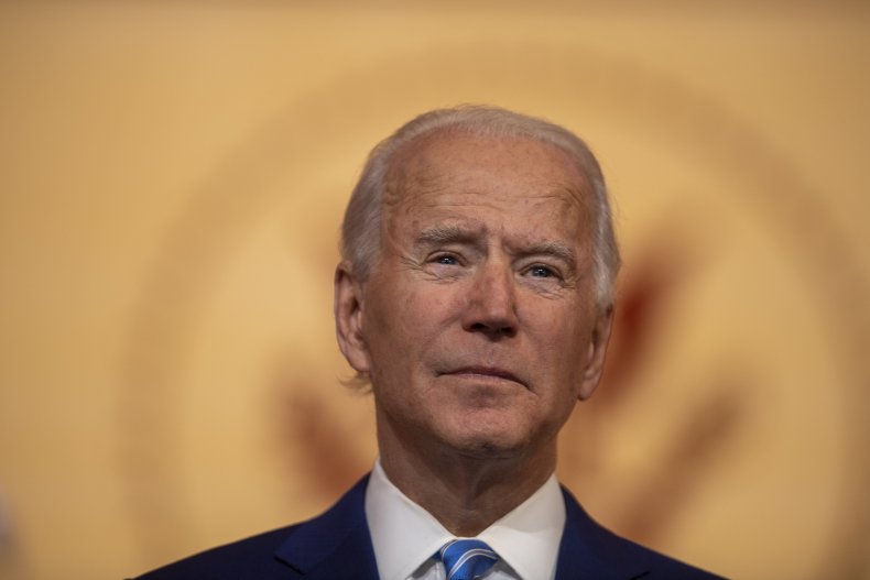 Presumptive President-elect Joe Biden
