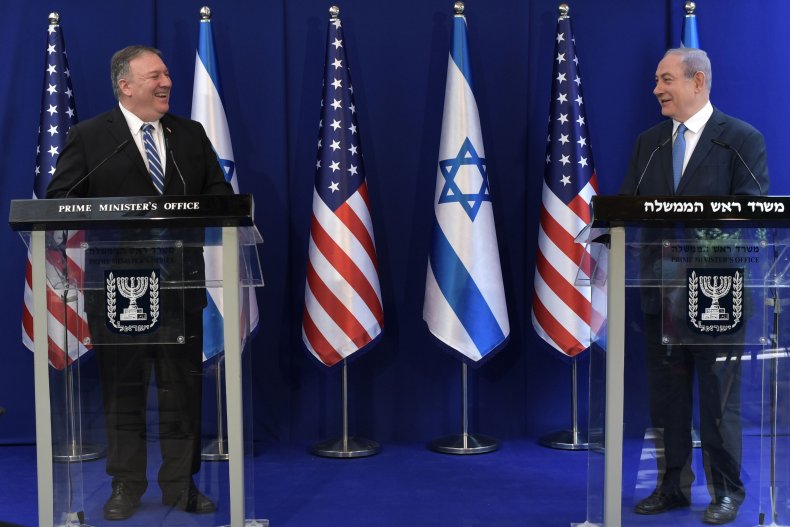 Secretary of State Mike Pompeo and Israeli