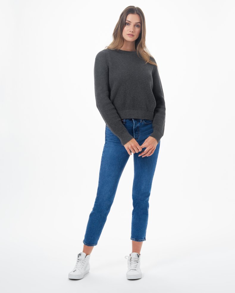 cotton crew sweater