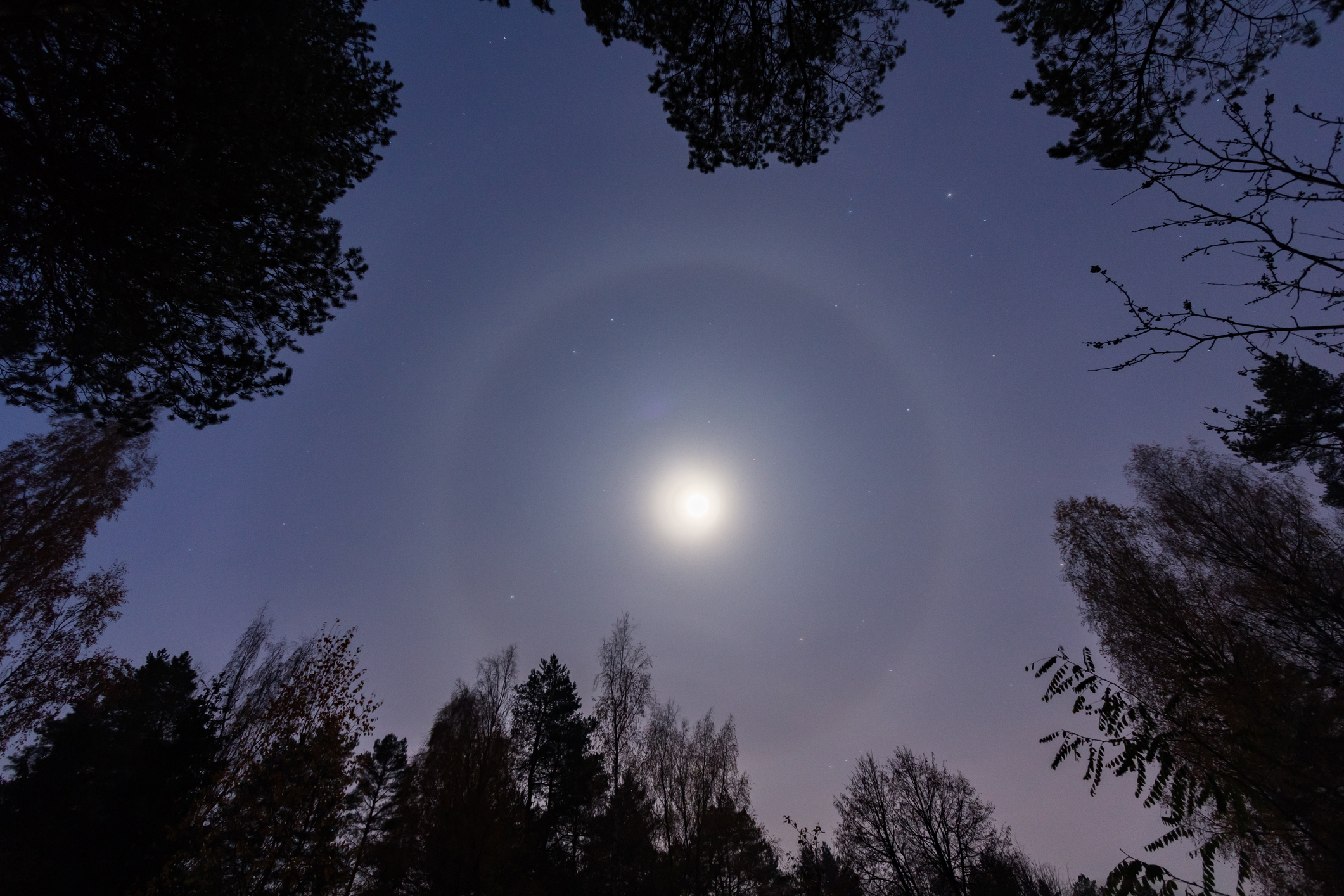 What Causes a Ring Around the Moon? Halo Spotted in Skies Around the U