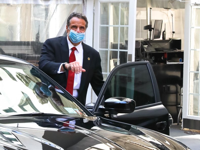 andrew cuomo mask holiday parties