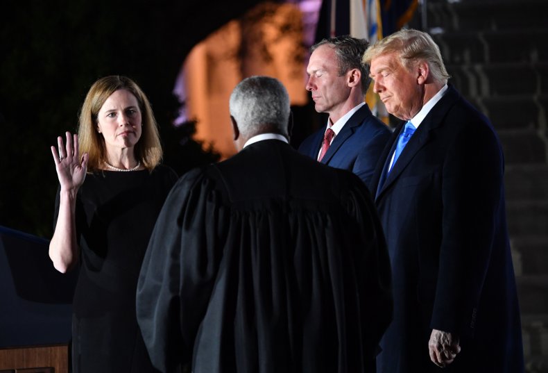 Barrett, Thomas and Trump