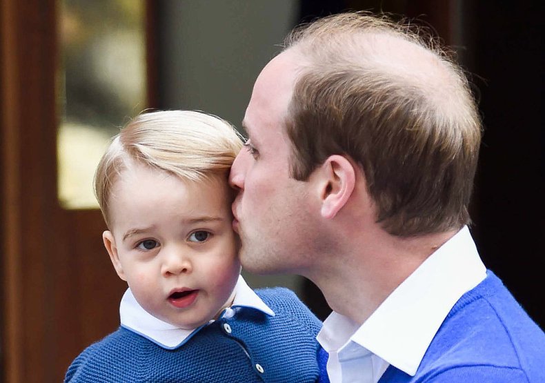 Prince George, Prince William, Princess Charlotte's Birth
