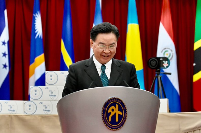 Taiwan foreign minister Joseph Wu