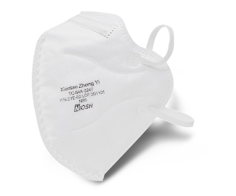 best N95 mask CDC NIOSH approved foldable