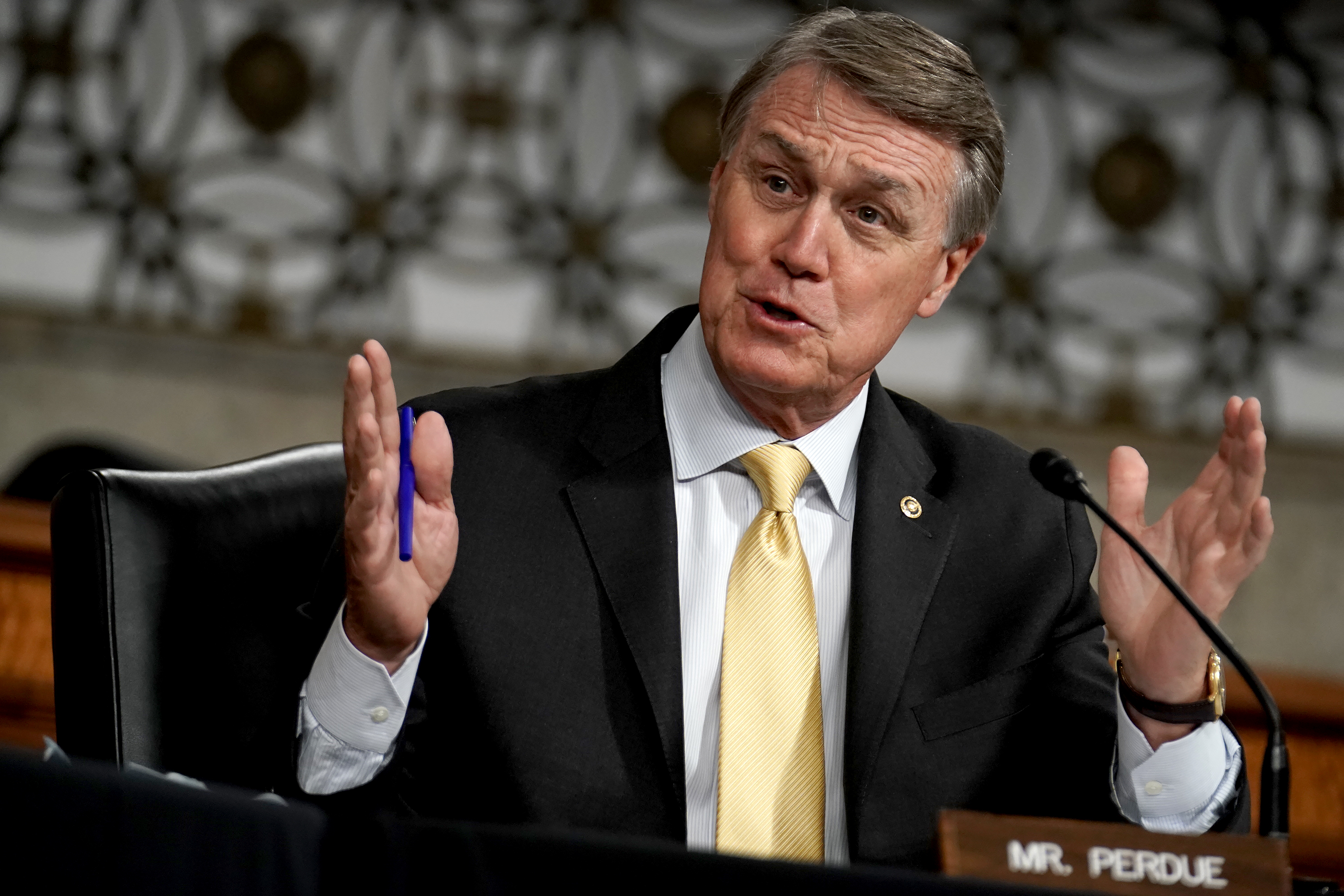 Lincoln Project Calls GOP Senator David Perdue 'Chicken' Over Defensive 'Totally Exonerated …