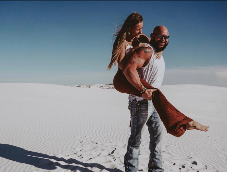 Alexis Sharkey and Her Husband Tom Sharkey