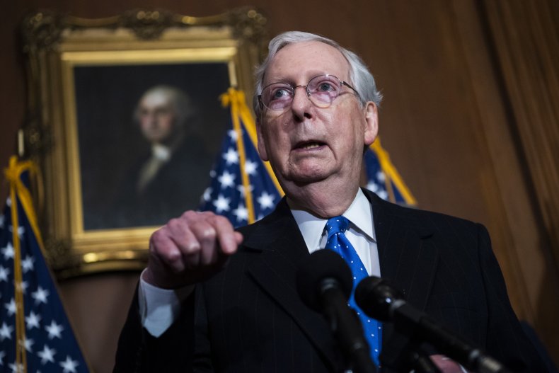 Senate Majority Leader Mitch McConnell