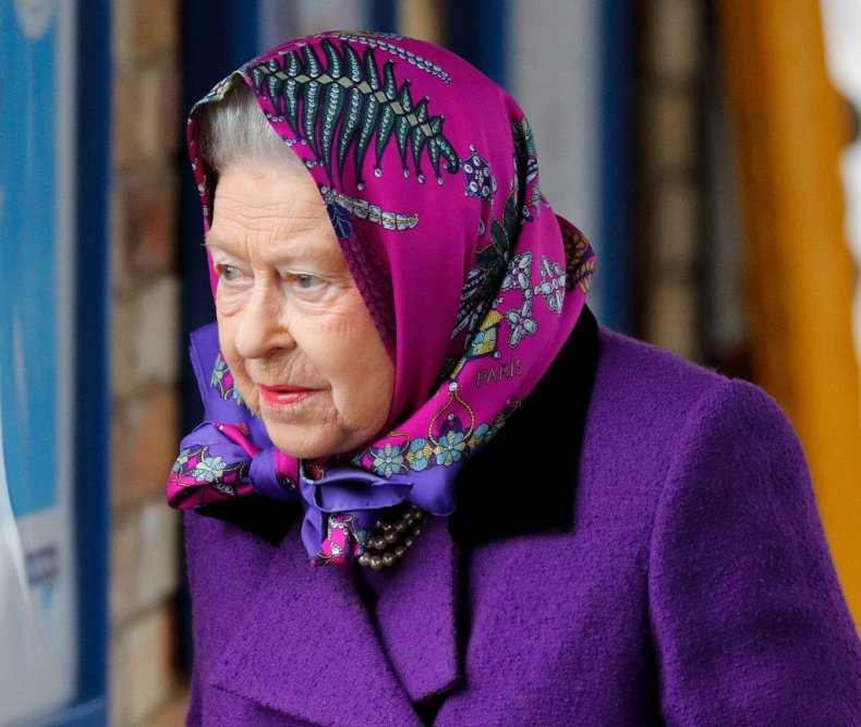Queen Elizabeth II Arrives for Sandringham Christmas