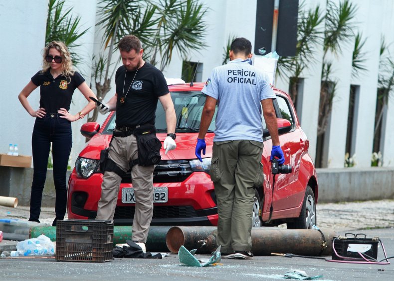 brazil bank robbery