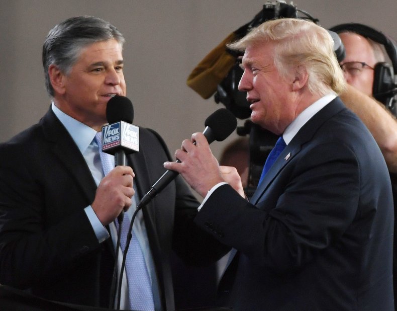 Hannity and Trump