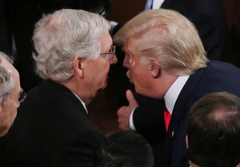 Trump and McConnell 
