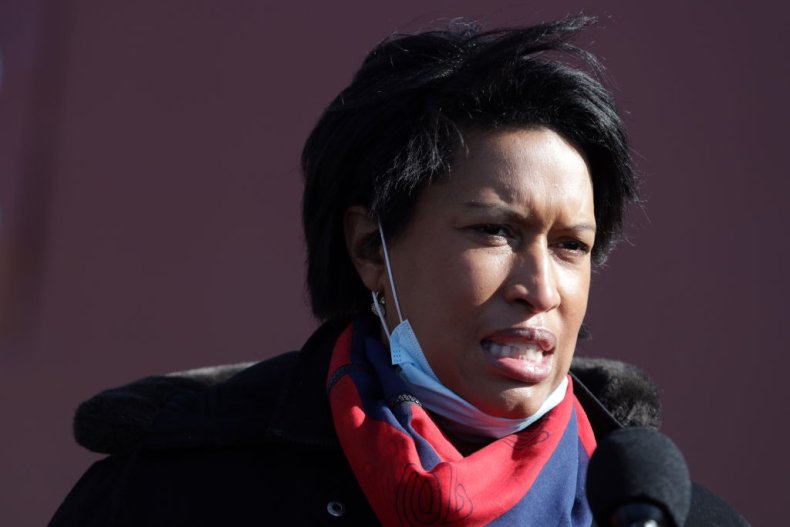 Washington D.C. Mayor Muriel Bowser