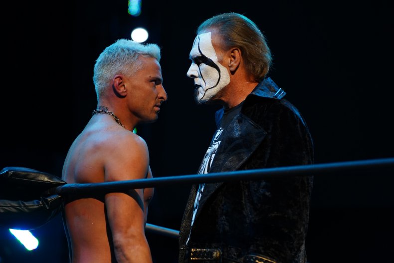 aew dynamite darby allin sting staredown