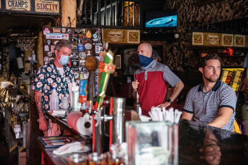 Texas Dallas bars close shutdown COVID cases