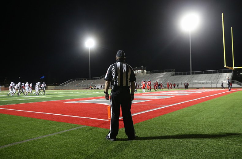 Texas Player Attacks Referee