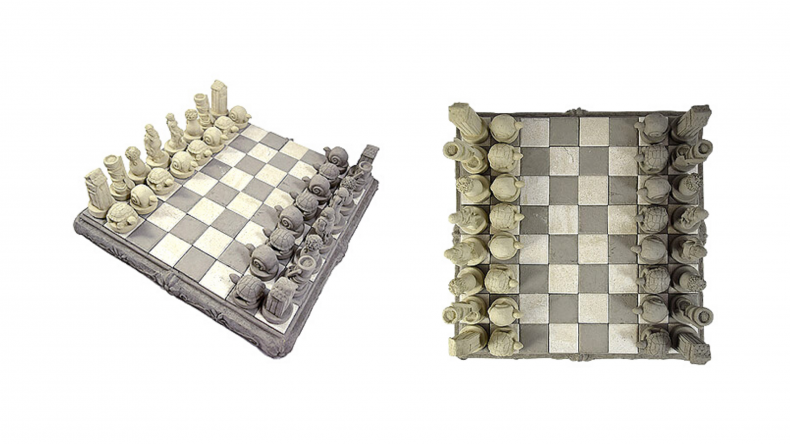 Cast Stone Chess Set