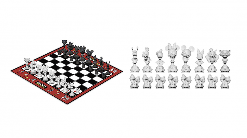 Mickey Mouse Chess Set