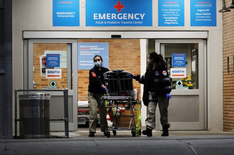 US covid hospital