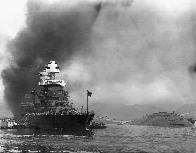Pearl Harbor USS Oklahoma Maryland