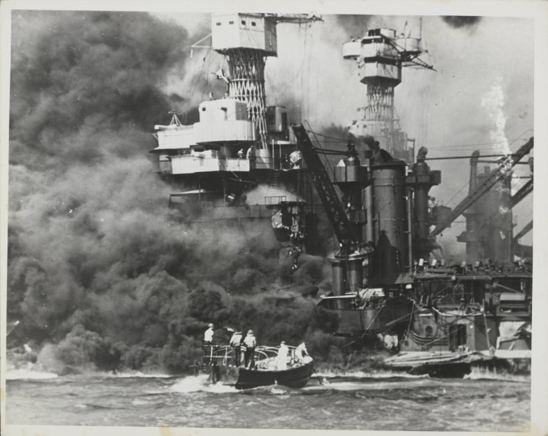 Pearl Harbor Explosion