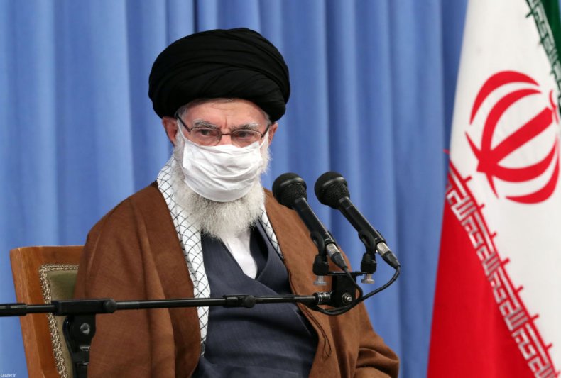 Ayatollah Ali Khamenei, the supreme leader of Iran