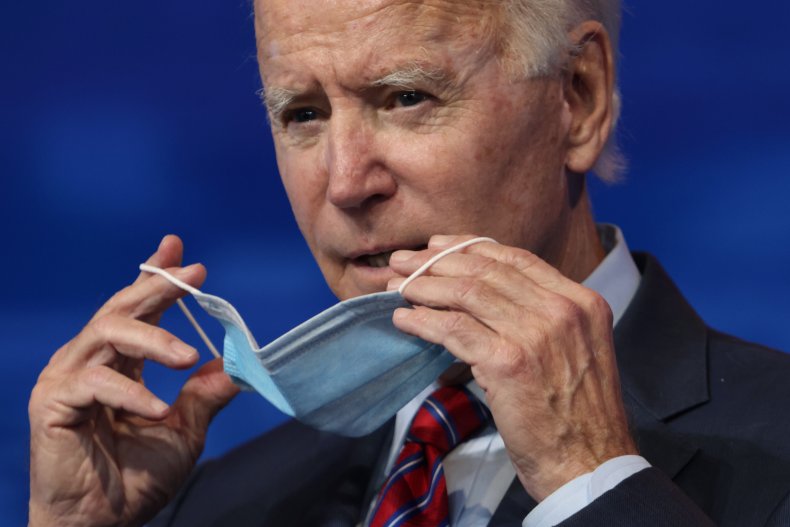 Joe Biden COVID inauguration pandemic Fauci