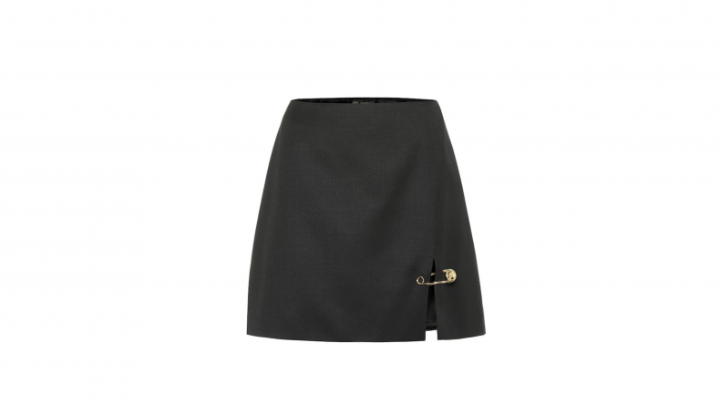 Versace Safety Pin Miniskirt