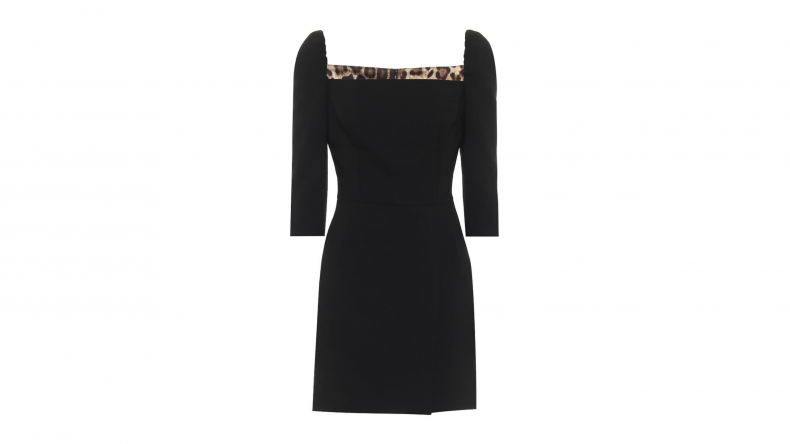 Dolce & Gabbana Stretch-Wool Minidress