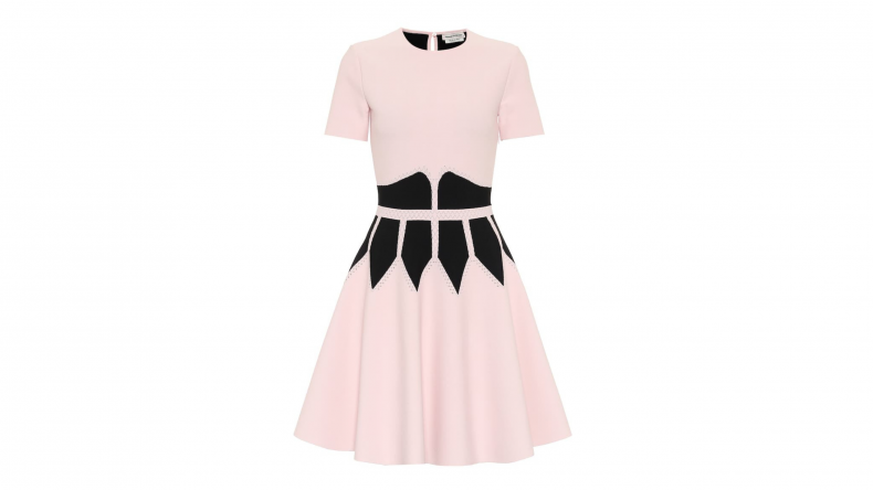 Alexander McQueen Stretch-Jersey Minidress
