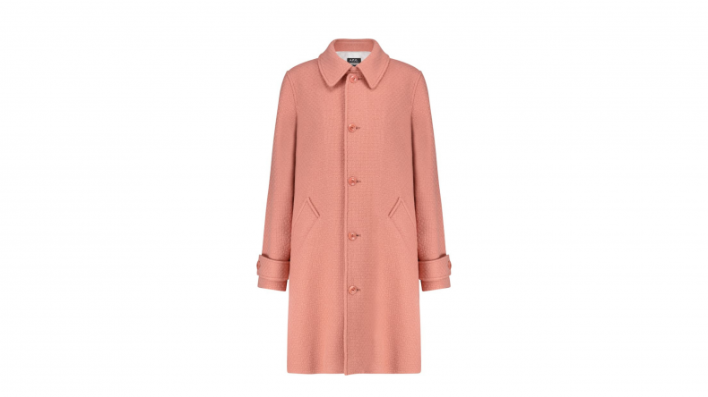 A.P.C. Suzanne wool-blend coat